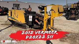 2012 Vermeer D20x22 Series II demo  SOURCE HDD [upl. by Squires]