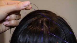 HairDazzle Hair Dazzle  How to Attach [upl. by Nayk]