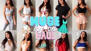 ♡ HUGE AFFORDABLE TRYON HAUL  SHOP ULALA YOINS  AMI CLUBWEAR ♡ [upl. by Haswell]