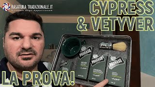 Proraso Cypress amp Vetyver  Muhle R41  Omega EVO  Rasatura tradizionale [upl. by Nrubliw562]