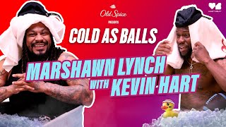 Marshawn Lynch Shows Kevin Hart Beast Mode In The Cold Tubs  Cold as Balls  Laugh Out Loud Network [upl. by Mcclelland]