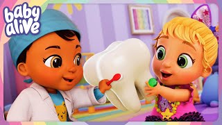 The Babies Become Dentists And Learn About Teeth 👶 🦷 BRAND NEW Baby Alive Season 4 [upl. by Kenwee912]