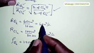 Grahams law of diffusion grahams law of effusion [upl. by Macguiness]