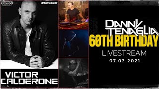 Victor Calderone DrumcodeDanny Tenaglia 60th birthday beatport livestream 07032021 [upl. by Emina299]