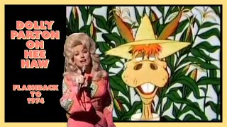 Dolly On Hee Haw Flashback to 1974 [upl. by Ahsel123]