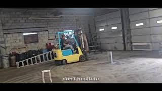 Forklift Training at EZ Wheels Driving School [upl. by Karl]