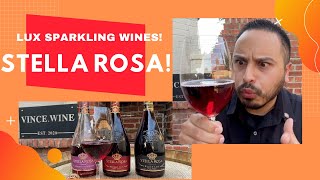 STELLA ROSA SPARKLING  BLACK LUX  ROSSO LUX  BRACHETTO DACQUI [upl. by Adni]