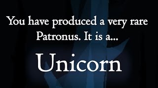 Very Rare PATRONUS  Unicorn Pottermore [upl. by Lamee]