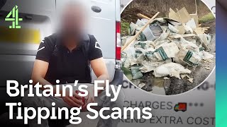 Britains Illegal Fly Tipping Gangs Exposed  Rubbish Tip Britain  Dispatches  Channel 4 [upl. by Dutchman]