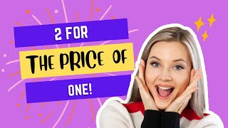 What a deal You get two savings days for the price of one in todays video [upl. by Mosi504]