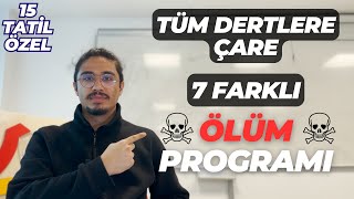 7 Farklı YKS Ölüm KampI  yks yks2024 [upl. by Ellehciram]