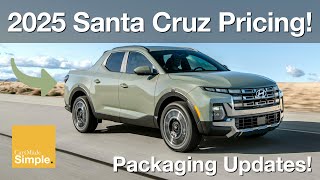 2025 Hyundai Santa Cruz Pricing amp Production Updates  More amp Less Expensive [upl. by Plato]