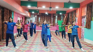 Ghar more pardesiya kalank Shreya amp vaishali Easy steps dance Alia Bhatt Madhuri Dixit student [upl. by Oisinoid]