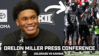 Drelon Miller says Buffs Have The BEST WR Core in the Country amp More [upl. by Esiuolyram643]