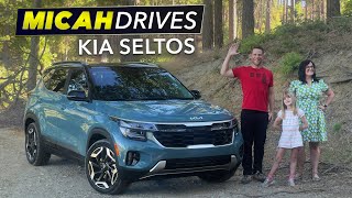 2024 Kia Seltos  Small SUV Family Review [upl. by Sedrul]