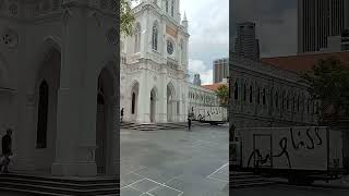 The CHIJMES Chapel in Singapore [upl. by Ycinuq]