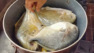 WAG LANG PURO PRITO SA ISDA GANITONG LUTO NAMAN ANG GAWIN MO SA ISDANG POMPANO GRABE ANG SARAP [upl. by Mapes]