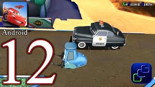 Cars Fast as Lightning Android Walkthrough  Part 12  Guido Race Track [upl. by Fredel]