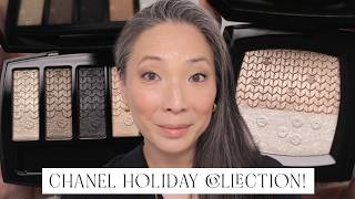 CHANEL Holiday Collection 2023  Swatches and Demo [upl. by Chastity]