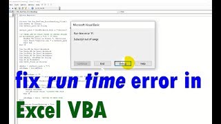 Runtime error 424 object required  Identify and Fix it [upl. by Nona]