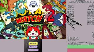 Yokai Watch 2 any speedrun in 34336 [upl. by Annoed]