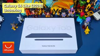 Unboxing do Samsung Tab S6 Lite Versão de 2024 do Aliexpress [upl. by Truelove81]