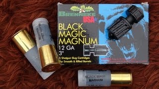 Brenneke Black Magic Magnum 12 GA Slug Test [upl. by Anitaf]