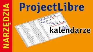 Projectlibre  kalendarze zasobów zadań i projektu [upl. by Aknahs844]