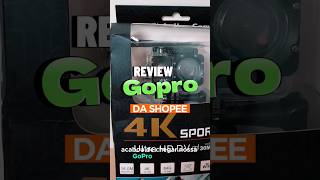 GoPro da SHOPEE 4k sport hd gopro shopee recebidoscomprinhas [upl. by Lorelei]