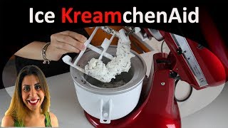 How to make Ice Cream  KitchenAid [upl. by Banyaz]