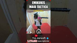 😂 EMIKUKIS MAID TÁCTICA 😂 ▬ SSR9 NOVRITSCH ▬ shorts fail airsoft [upl. by Washington498]