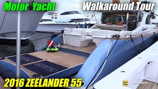 2016 Zeelander 55 Motor Yacht Walkaround Tour  2020 Fort Lauderdale Boat Show [upl. by Assirrac]