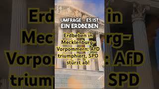 Erdbeben in MecklenburgVorpommern AfD triumphiert SPD stürzt ab [upl. by Zuliram]