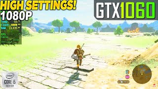 The Legend of Zelda Breath of the Wild GTX 1060  1080p High Ryujinx [upl. by Pincus]