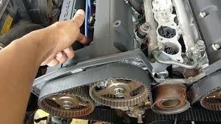 proton perdana V6  susunan cable plug dan coil [upl. by Notse228]