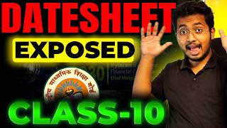 CBSE Date Sheet 2025 FINALLY OUT🔥 Class 10 Date Sheet  CBSE Board Exam 2025  CBSE News [upl. by Natsirk]