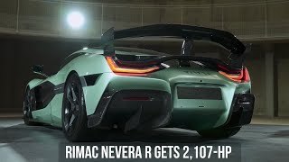 2025  Rimac Nevera R Gets 2107HP [upl. by Ulund898]