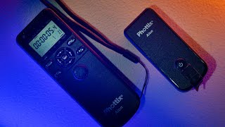 Intervalometer Comparison Phottix Aion vs Vello Wired Shutterboss [upl. by Riella]