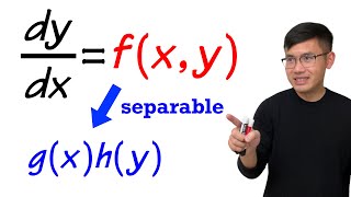 Separable Differential Equations Differential Equations 12 [upl. by Yalonda435]