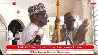 Eid AlAdha Prayer Live At Latrikunda Mosque With Imam Basiru Drammeh [upl. by Touber]