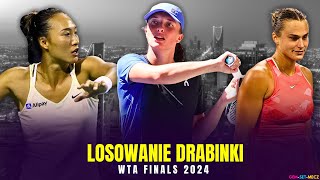 WTA FINALS 2024  LOSOWANIE DRABINKI NA ŻYWO [upl. by Lorelei]