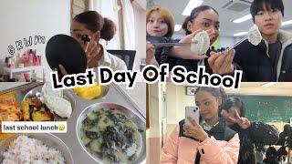 Last day of Korean high school vlog [upl. by Arhsub866]