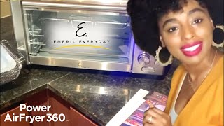 Emeril Power AirFryer 360  Izzys Easy Golden Muffin Recipe in Only 20 Min [upl. by Yma]