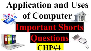 Application and Uses of Computer in HindiChp4 Important Shorts questions for all boards ICSICT [upl. by Francoise518]