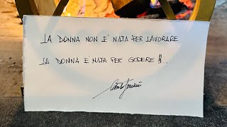 La donna non è nata per lavorare la donna e’ nata per esser felice [upl. by Aittam]