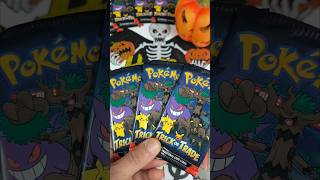 Pokemon Halloween openings 🎃pokemoncards share pokemontcg pokemontcg shorts short subscribe [upl. by Esertal827]