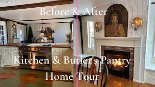 Finally A before and after kitchen and Butlers pantry home tour [upl. by Dranel]