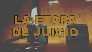 LA ETAPA DE JUICIO  SISTEMA PENAL ACUSATORIO [upl. by Verda]