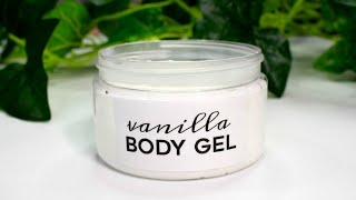 How to Make Vanilla Body Gel [upl. by Tik]