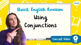 How Do You Use Conjunctions in a Sentence  KS2 English Concept for Kids [upl. by Yrreg]